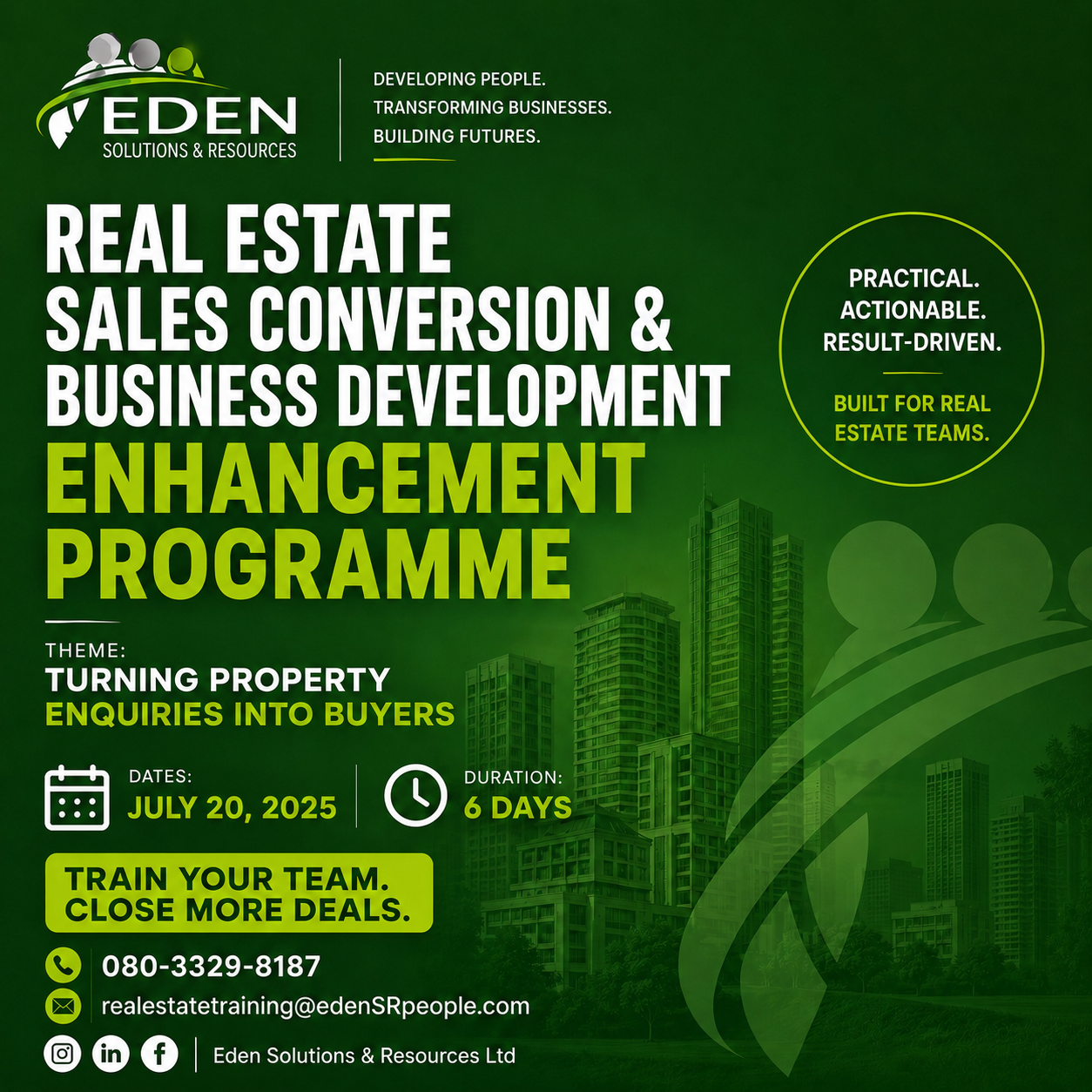 Eden professional team